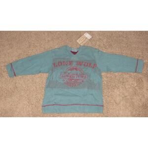 NWT Keedo Lone Wolf Shirt Size XS 4